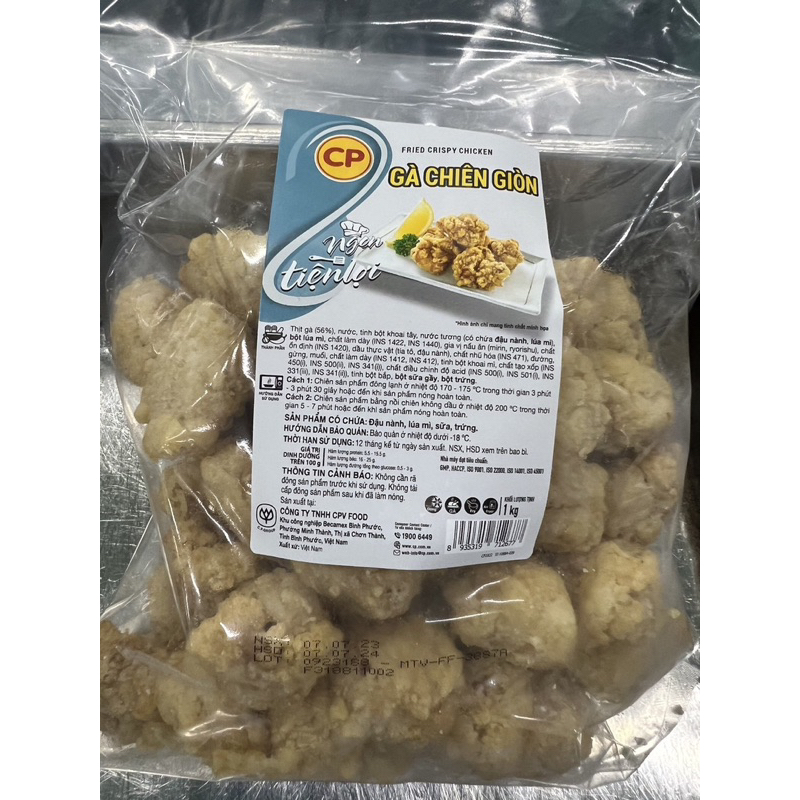 Gà Chiên Giòn CP bịch 1kg