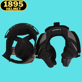 Lót mũ fullface lật hàm ls2 advantx ff901 fiberglass - 1895 helmet - mũ bảo hiểm & dầu nhớt vũng tàu
