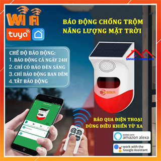 Báo động chống trộm hồng ngoại không dây năng lượng mặt trời báo qua điện thoại SOKA- CT80