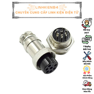 SP0071_Hỏa Tốc _Bộ Jack GX16 (Jack Nối Nguồn) Các Kích Thước ( 2P / 3P / 4P / 5P / 6P / 7P / 8P /9P / 10P )