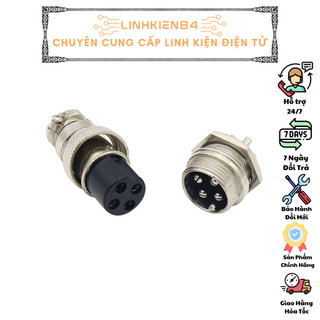 SP0071_Hỏa Tốc _Bộ Jack GX16 (Jack Nối Nguồn) Các Kích Thước ( 2P / 3P / 4P / 5P / 6P / 7P / 8P /9P / 10P )