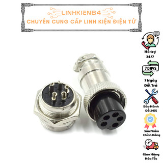 SP0071_Hỏa Tốc _Bộ Jack GX16 (Jack Nối Nguồn) Các Kích Thước ( 2P / 3P / 4P / 5P / 6P / 7P / 8P /9P / 10P )