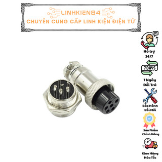 SP0071_Hỏa Tốc _Bộ Jack GX16 (Jack Nối Nguồn) Các Kích Thước ( 2P / 3P / 4P / 5P / 6P / 7P / 8P /9P / 10P )