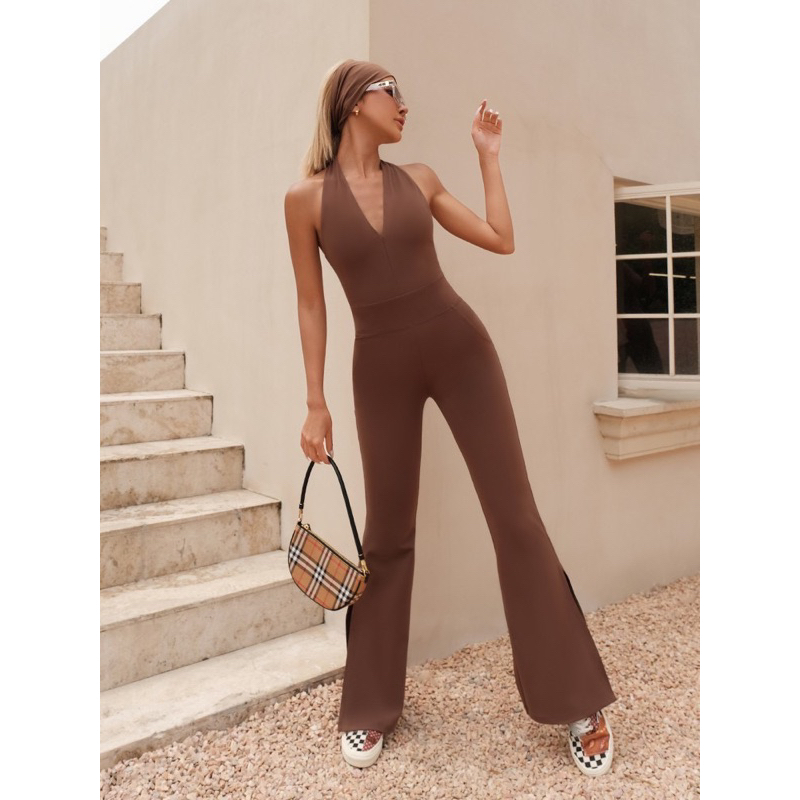 Bộ Jump Yoga Gym Yếm Ống Loe J97