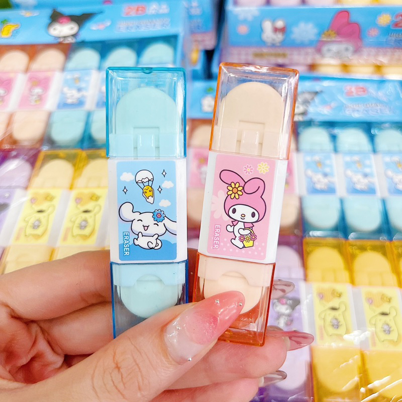 Gôm/Tẩy Bút Chì Thú Sarino 2 Đầu Tiện Lợi