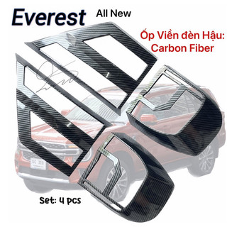 Ốp viền đèn pha hậu Ford Everest 2023