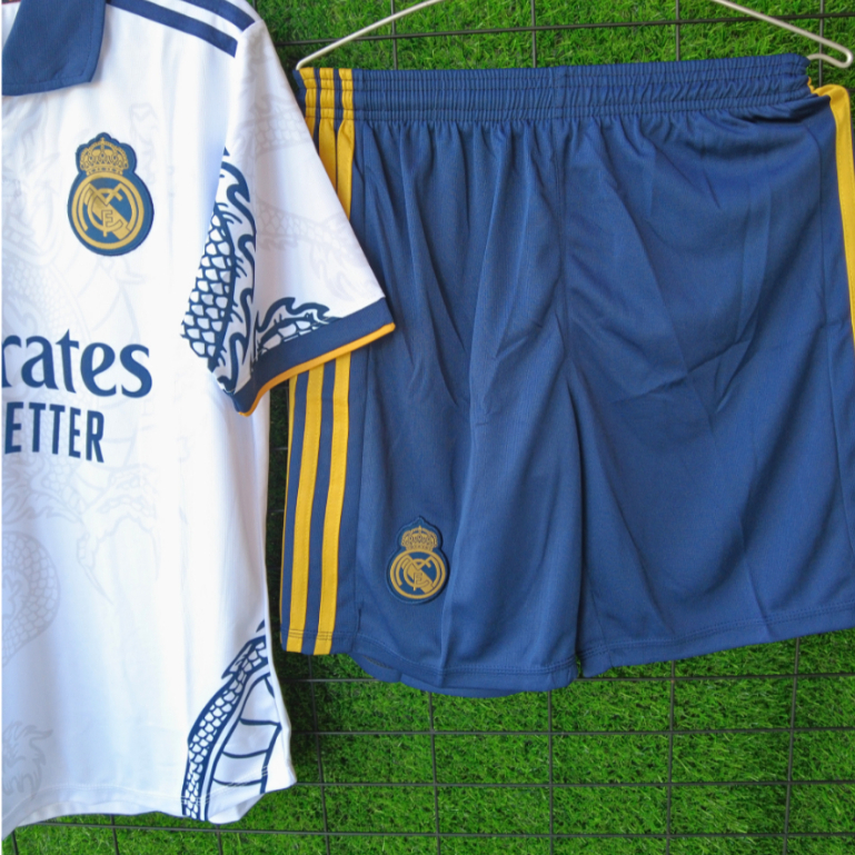 Re.al Mad.rid rồng quần áo bóng đá, đồ đá banh in tên, hàng thun mè, hình thật 100% HUNGSPORT TN