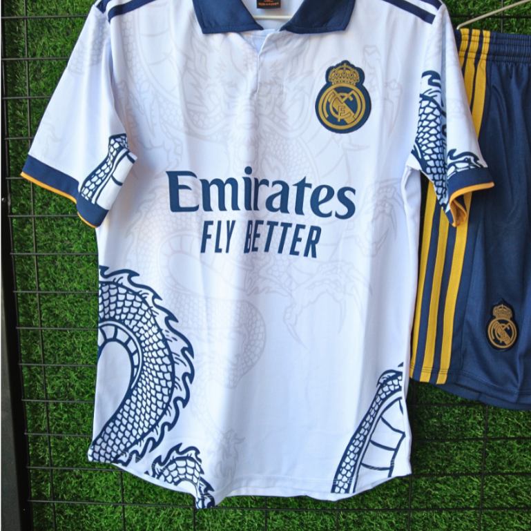 Re.al Mad.rid rồng quần áo bóng đá, đồ đá banh in tên, hàng thun mè, hình thật 100% HUNGSPORT TN
