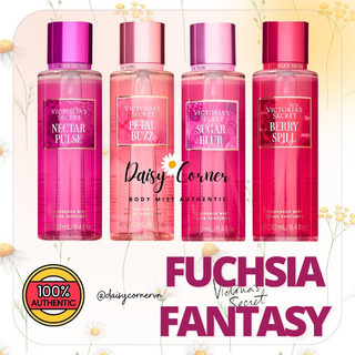 [🇺🇸Bill Mỹ] Fuchsia Fantasy - Xịt thơm Body Mist Victoria’s Secret - Nectar Pulse - Petal Buzz -Sugar Blur - Berry Spill