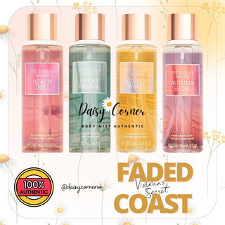 [🇺🇸Bill Mỹ] Faded Coast - Xịt thơm body mist Victoria Secret - Beach Chill - Cedar Breeze -Sunrise Waves - Autumn Shore