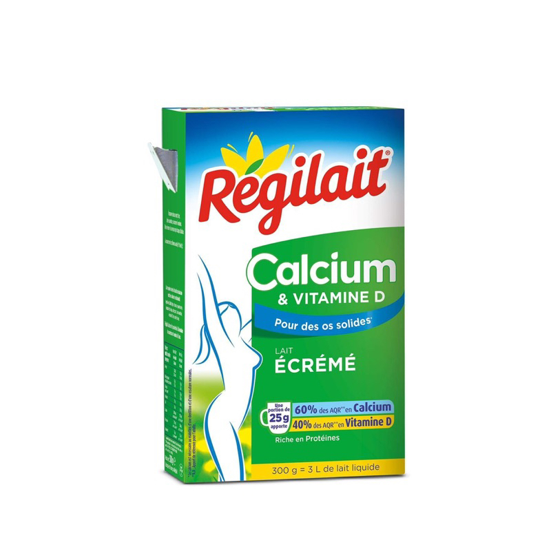 Sữa bột Canxi Régilait Calcium & Vitamin D hộp 300gr