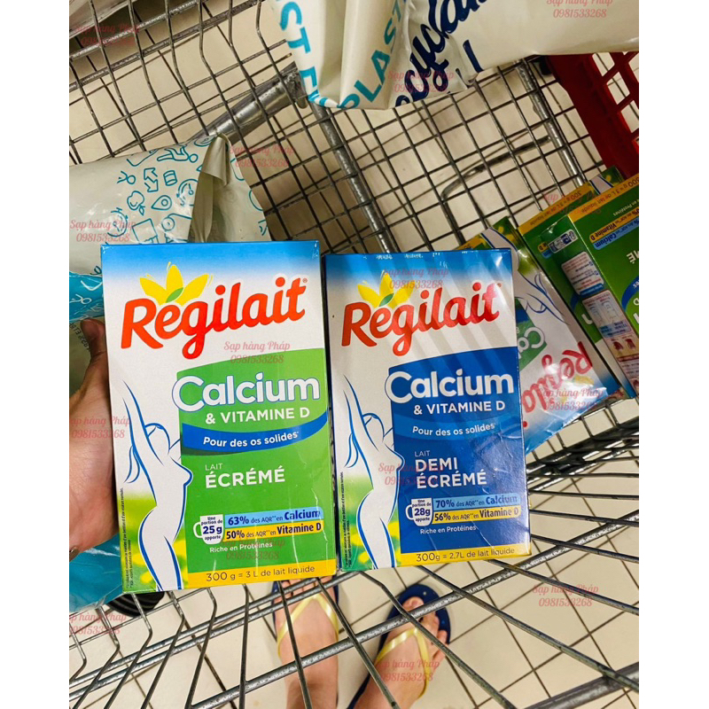 Sữa bột Canxi Régilait Calcium & Vitamin D hộp 300gr