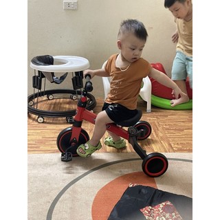Xe ba bánh, xe thăng bằng, xe chòi chân 3 in 1 cho bé quà tặng của Bobby