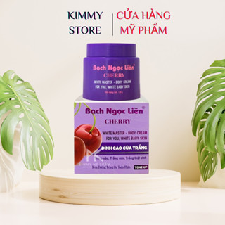 Kem dưỡng trắng body bạch ngọc liên cherry tím 120g