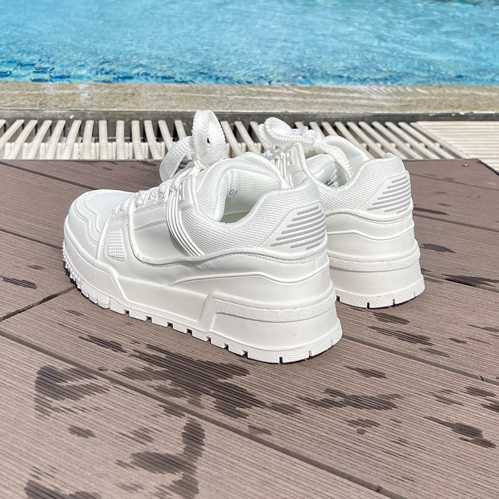 GIÀY SNEAKER 8301 TRẮNG- CHUOTCONG 8301T