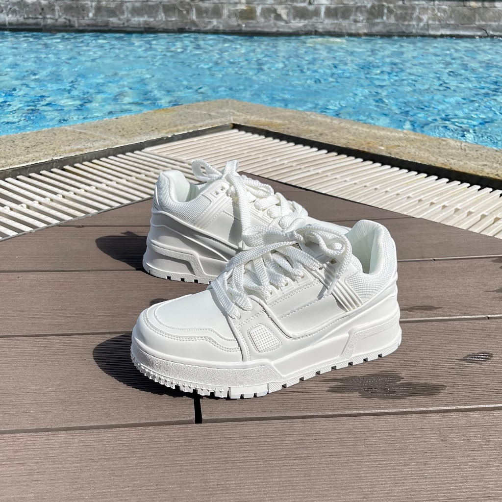 GIÀY SNEAKER 8301 TRẮNG- CHUOTCONG 8301T