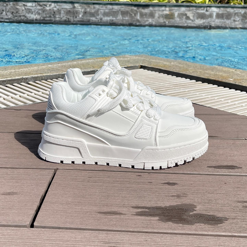 GIÀY SNEAKER 8301 TRẮNG- CHUOTCONG 8301T