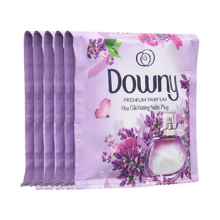  10 gói nước xả vải Downy tinh dầu thiên nhiên hương hoa oải hương 20ml 