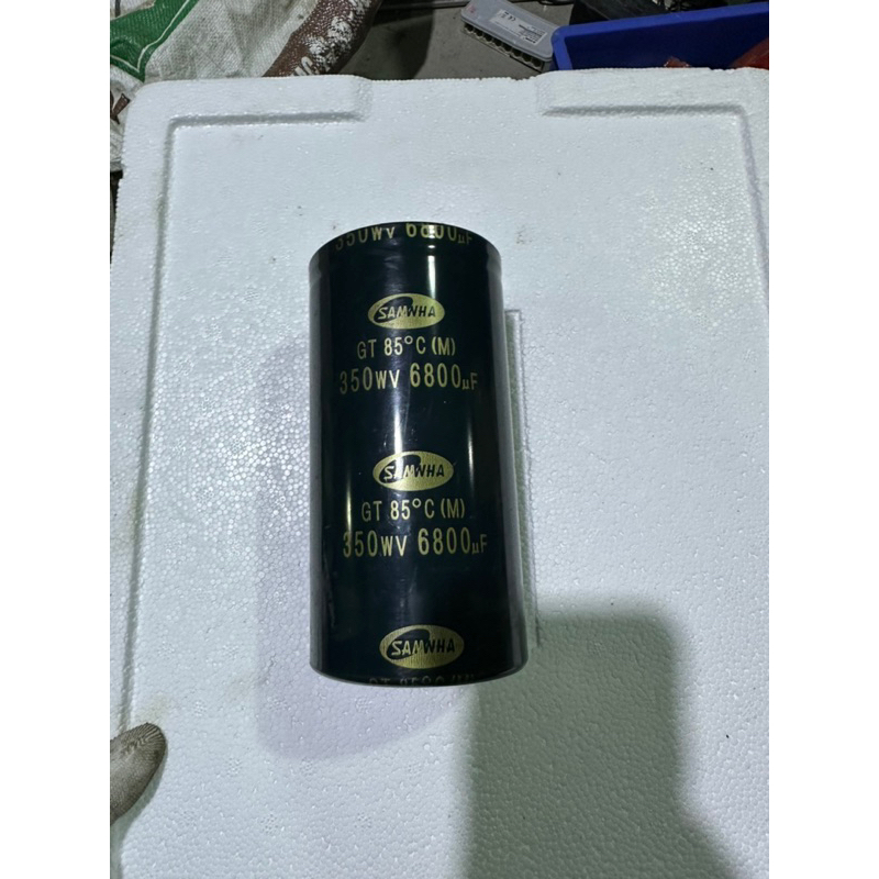 Tụ hoá 2200uf, 6800uf 350v tháo máy