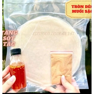 Bánh tráng phơi sương muối sặc+ sốt tắc