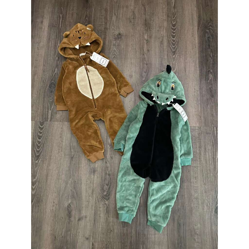 Romper lông  xuất dư cho bé