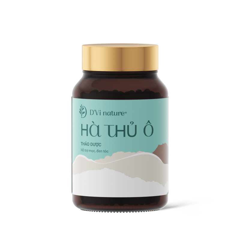 Hà Thủ Ô Cô Viên D'Vi Nature Hỗ Trợ Mọc Tóc Đen Tóc