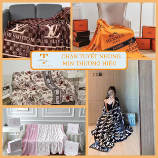 Chăn Tuyết Nhung Thương Hiệu - Chăn Lông Tuyết, Mền Lông Tuyết, Mền Tuyết Nhập Khẩu có hộp làm quà tặng
