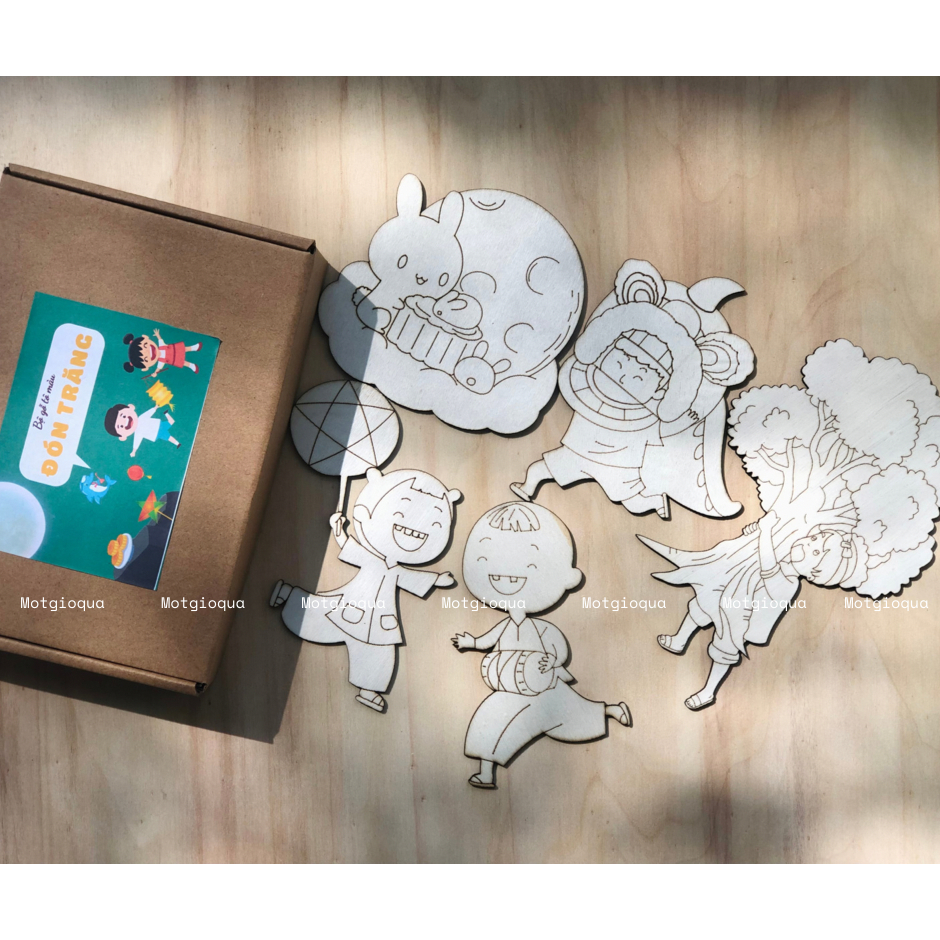 QUÀ TRUNG THU - GỖ TÔ MÀU TRĂNG RẰM 2023 VỚI 2 MẪU LẠ MẮT