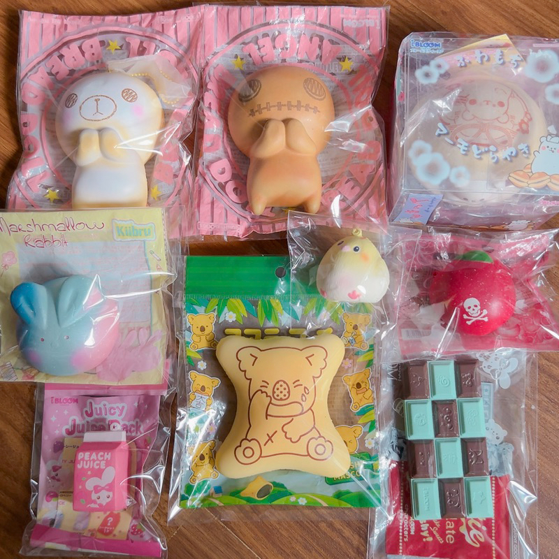 Squishy chính hãng Ibloom các mẫu lỗi P2
