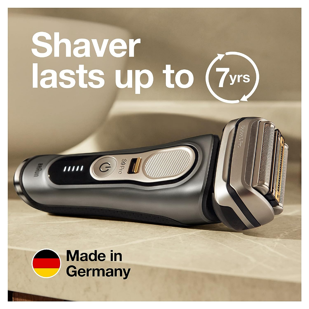 MÁY CẠO RÂU BRAUN Series 9 -  Bản Pro 9457/9477 Made in Germany hàng full box