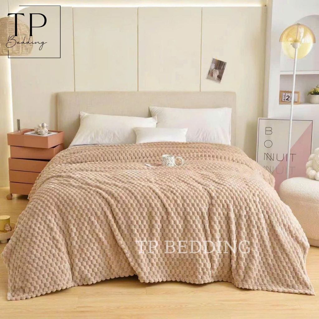 Chăn tuyết nhung lông thỏ AMARI LUXURY mền mịn siêu ấm nhập khẩu mỹ cao cấp, chăn lông thỏ dùng văn phòng cân nặng 1,5kg