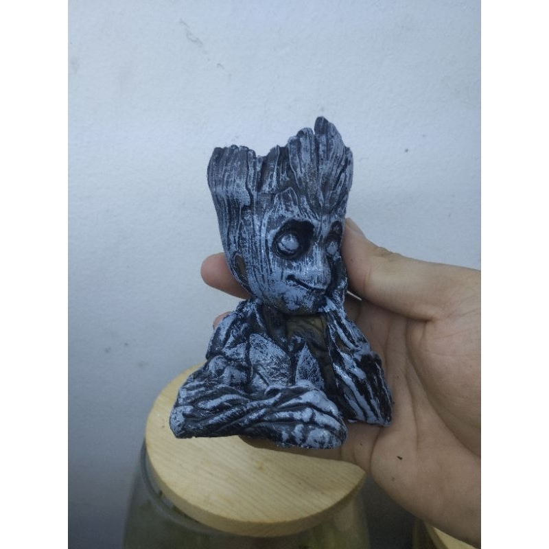 Tượng người đá cao 11cm