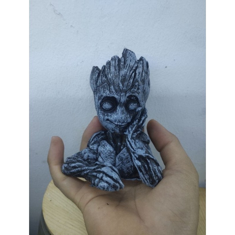 Tượng người đá cao 11cm