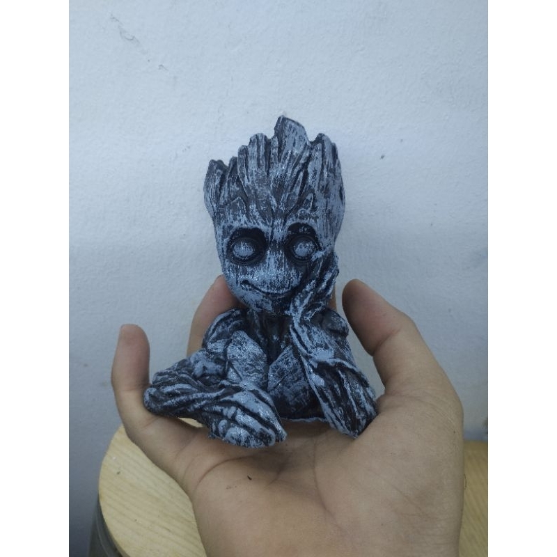 Tượng người đá cao 11cm