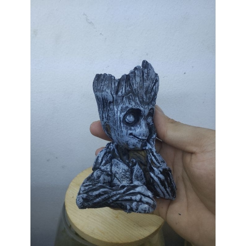 Tượng người đá cao 11cm