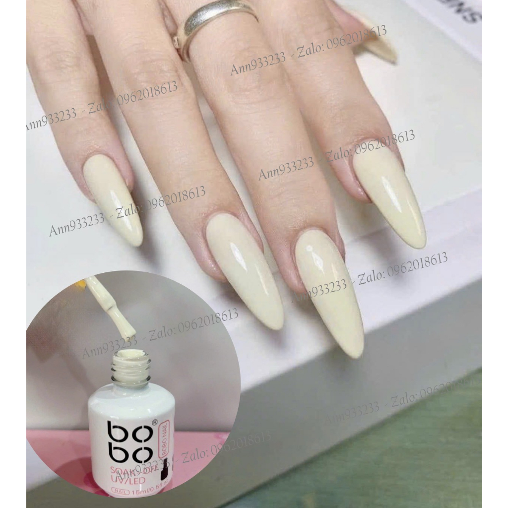 Sơn bobo màu trắng sữa chua  - Ann933233