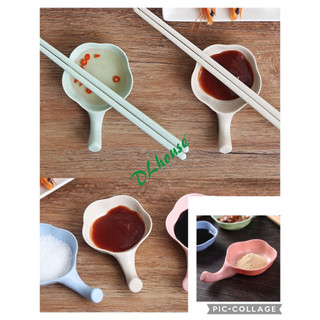 Chén đựng gia vị có gác đũa đa năng tiện ích 7x7cm