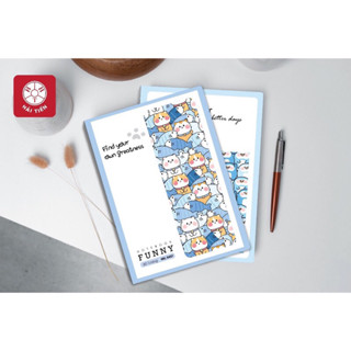 Tập3,5,10 Quyển Vở Kẻ Ngang 80/120/200 trang B5 Ghim Gáy FUNNY_Haplus Hải Tiến_MS:5464