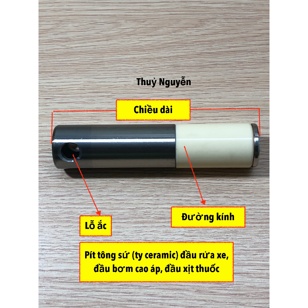 Pít  tông sứ  đầu rửa xe 1hp, 2hp, 3hp, 5hp, 7hp