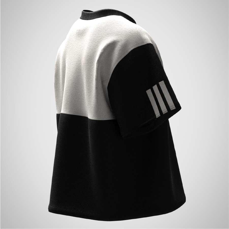 Áo Thun BOXY MOMSTER - UNI BLACK TEE