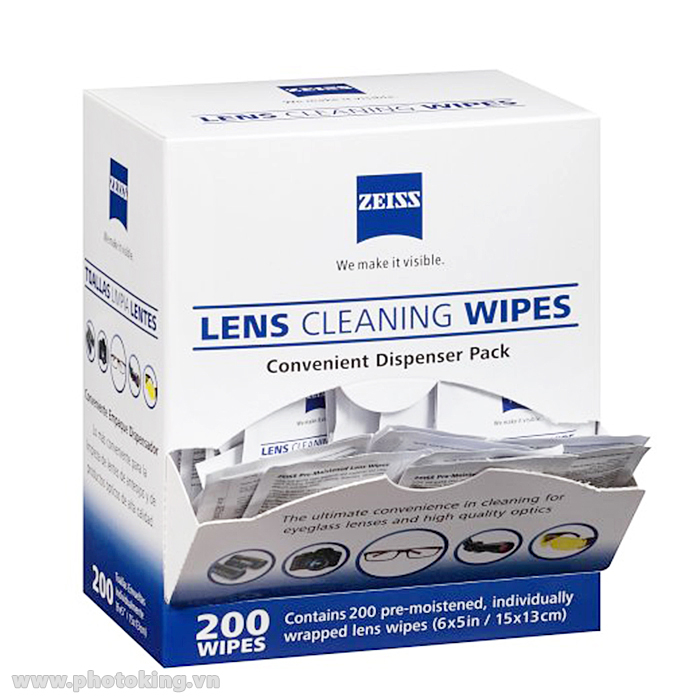 Combo Giấy lau ống kính máy ảnh Carl Zeiss - Germany
