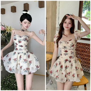 ĐẦM HOA CUP NGỰC XÒE BÍ SIÊU XINH CHO NÀNG THƠ DẠO PHỐ 123