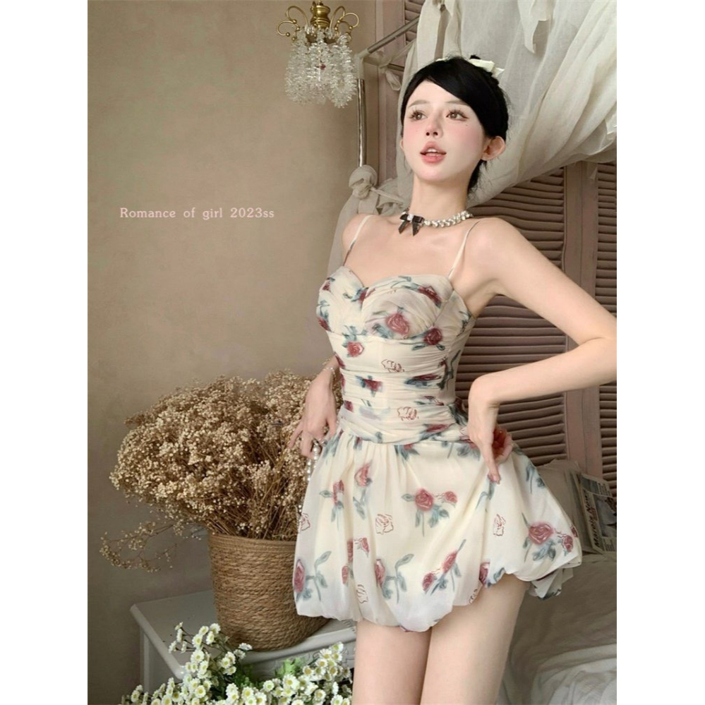 ĐẦM HOA CUP NGỰC XÒE BÍ SIÊU XINH CHO NÀNG THƠ DẠO PHỐ 123