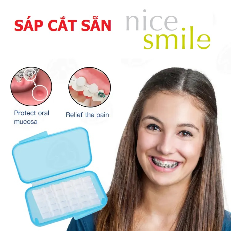 Sáp Cắt Sẵn, Sáp Chia Sẵn, Sáp Chỉnh Nha, Sáp Giảm Đau Cho Người Niềng Răng