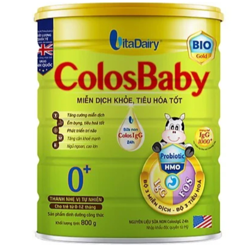 HSD T4/2024 COLOSBABY BIO 0+ 800G