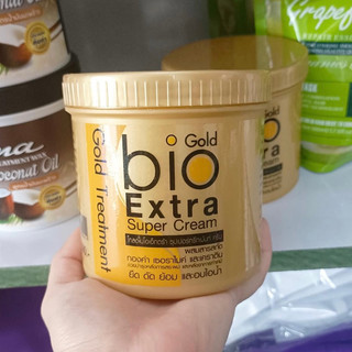 [CHÍNH HÃNG][Chỉ bán hàng thái]Kem Ủ, Hấp, Xả Tóc Gold Bio Extra 500ml