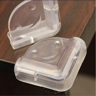 Miếng bịt góc bàn silicon an toàn cho bé tiện ích size 4x4cm