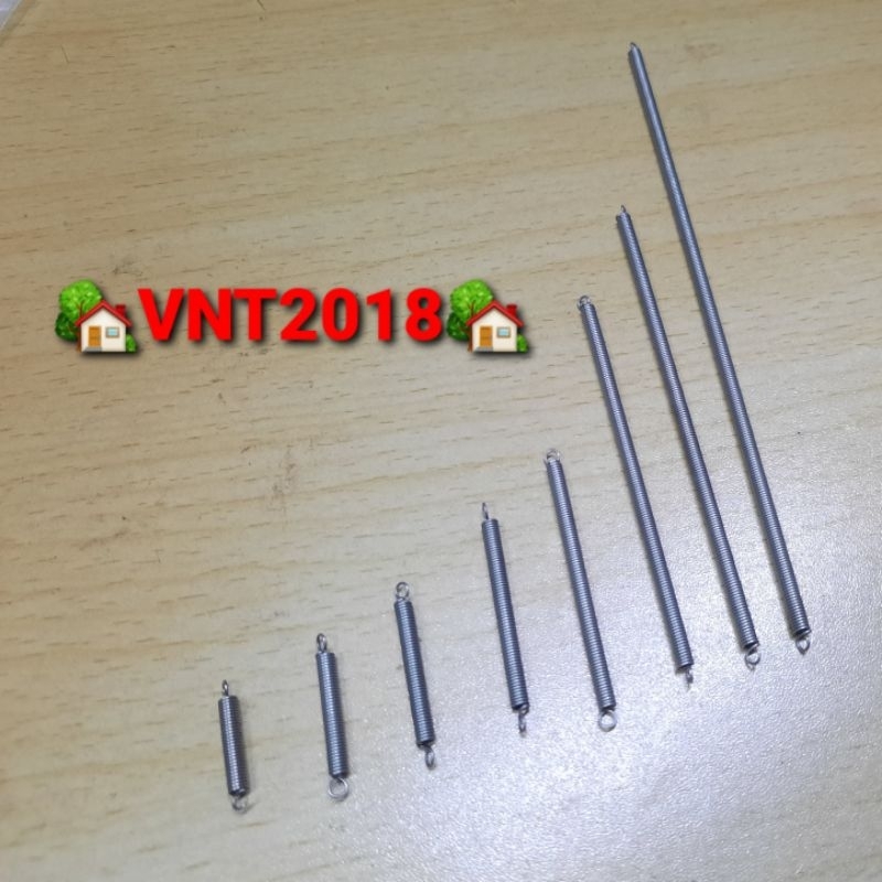 Lò xo kéo inox phi 3mm sợi 0.5mm