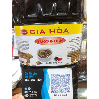 Tương đen Gia Hoà, can 4,5 lít