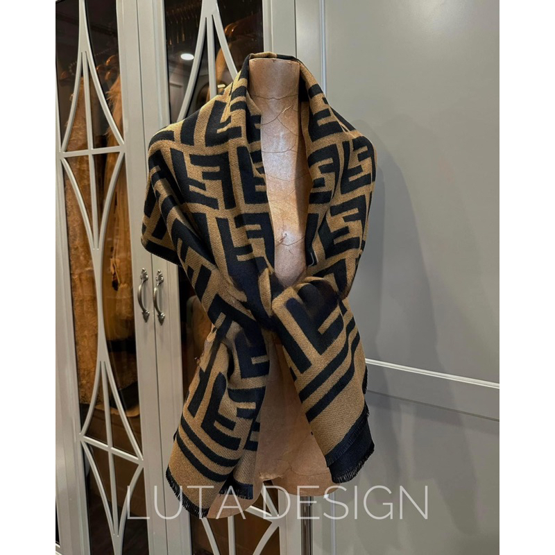 Khăn Choàng F.EN.DI Di..Or Cao Cấp Nhiều Kích Thước - Hàng QC L1